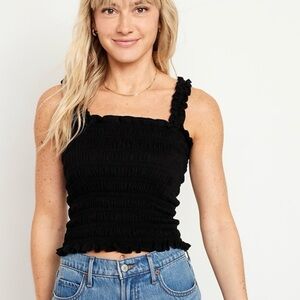 NWT Old Navy Fitted Smocked Tank